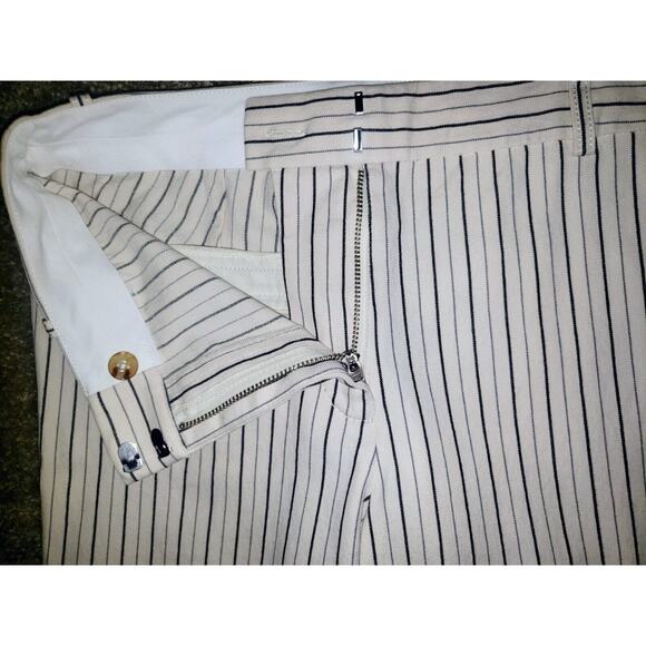 Derek Lam I0 Crosby Striped Wide Leg Summer Pants Women Size 2 NEW - Picture 2 of 8